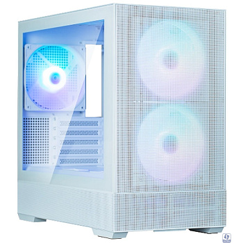 Корпус ZALMAN P30 AIR WHITE, без БП, белый, mATX