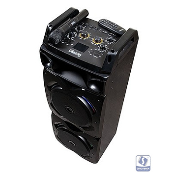 Dialog Oscar AO-220 - акустическая колонка 1.0, 100W RMS, Караоке с беспр. микр, BT+FM+USB+SD+GT