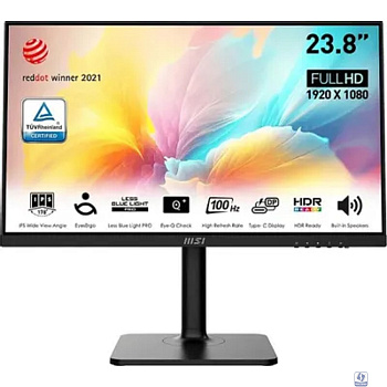 MSI Modern 23.8" MD2412P Modern черный  [9S6-3PA59H-095]