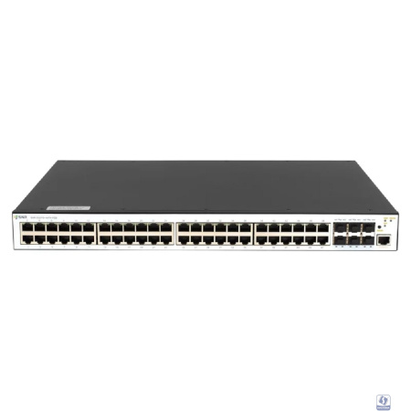 SNR SNR-S5311G-48TX-POE-2AC Управляемый PoE коммутатор уровня 2+, 48 портов 10/100/1000Base-T, 6 портов 1/10G SFP+, бюджет PoE 380/760 Вт в зависимости от кол-ва установленных блоков питания