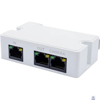 DAHUA DH-PFT1300 Удлинитель PoE, 1 RJ45 (вход), 1 RJ45 (выход на удлинитель), 1 RJ45 (выход на IP-видеокамеру)