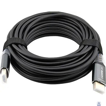 Кабель аудио-видео Cactus CS-HDMI-AOC-2-10 HDMI (m)/HDMI (m) 10м. позолоч.конт. черный