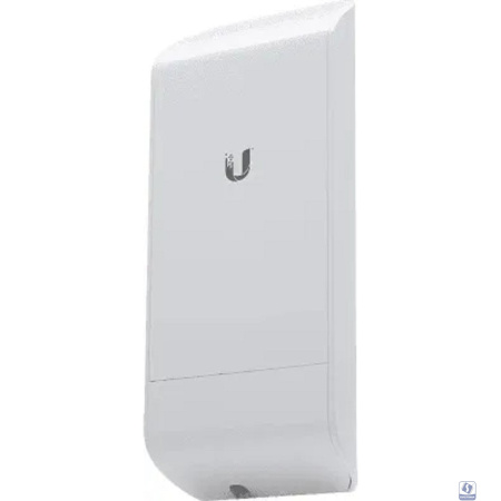 UBIQUITI NanoStation Loco M2 Точка доступа Wi-Fi, AirMax, 5км,  Рабочая частота 2412-2462 МГц (белый)