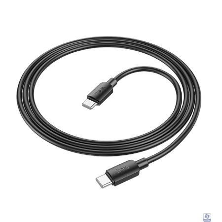HOCO Кабель USB2.0 Hoco Type-C/Type-C, 3A, 60Вт, X96, 1м, черный, коробка