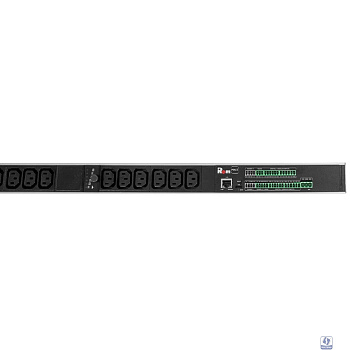 REM Верт блок розеток Rem-2MC, Linux, мониторинг, измерение, управление,  3 фазы 16A, авт, 36C13, 1820 мм, вх IEC 309, шнур 3м