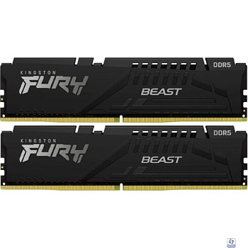 Kingston 32GB 6400MT/s DDR5 CL32 DIMM (Kit of 2) FURY Beast Black EXPO KF564C32BBEK2-32