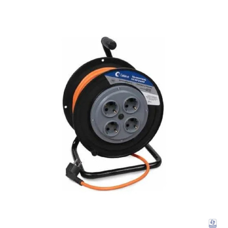 Cabeus EC-C-2.2-30 Удлинитель ПВС 2200 Вт 30м на катушке (б/з)
