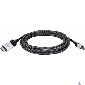 Vcom CG615M-3.0 Кабель-переходник miniDisplayPort M-> HDMI M 4K@60Hz 3m (CG615M-3.0)