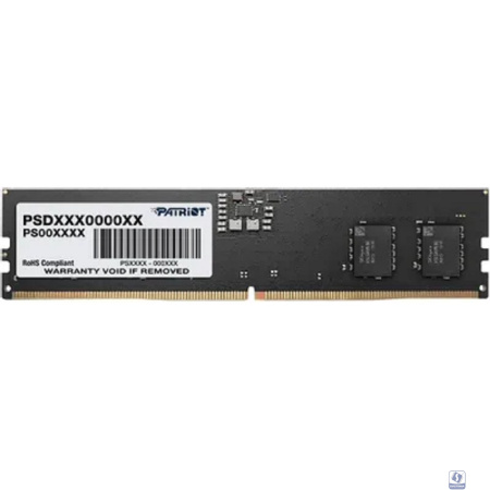 Память DDR5 32GB 5200MHz Patriot PSD532G52002 Signature RTL PC5-44800 CL46 DIMM 288-pin 1.1В dual rank Ret
