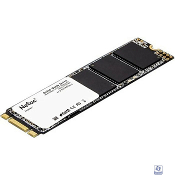 SSD M.2 Netac 128Gb N535N Series <NT01N535N-128G-N8X> Retail (SATA3, up to 510/440MBs, 3D NAND, 70TBW)