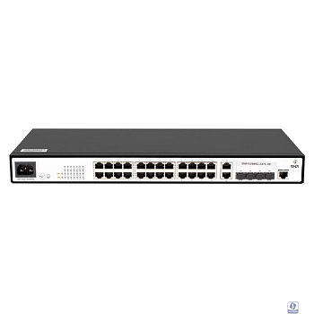SNR SNR-S2985G-24TC-DC Управляемый гигабитный коммутатор уровня 2, 24 порта 10/100/1000Base-T, 2 порта Combo 10/100/1000Base-T|100/1000Base-X SFP, 2 порта 100/1000Base-X (SFP), встроенный БП 18-60V DC