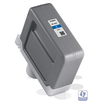 Картридж струйный Canon PFI-310 C 2360C001 голубой (330мл) для Canon TX-2000/3000/4000