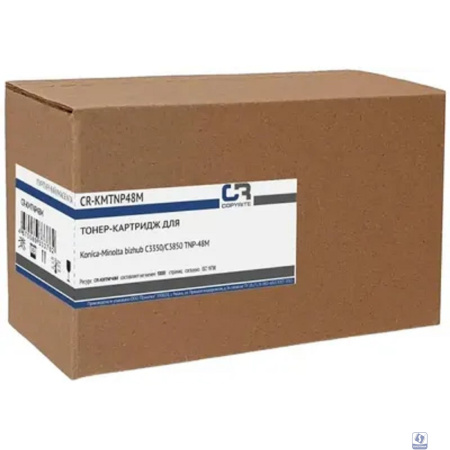 Картридж лазерный CopyRite CR-KMTNP48M TNP-48M пурпурный (10000стр.) для Konica Minolta bizhub С3350