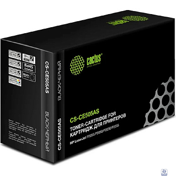 CACTUS CE505A Картридж (CS-CE505AS) для HP LJ P2055/P2035 (2300 стр.)