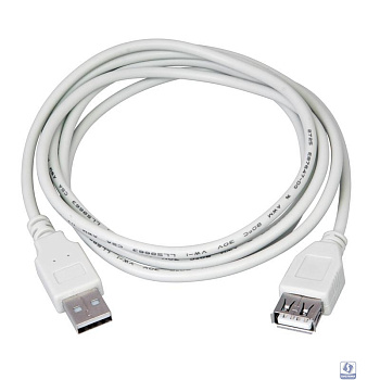 Rexant (18-1117) Кабель шт. USB-A – гн. USB-A, 2,4А, 5м, ПВХ, серый