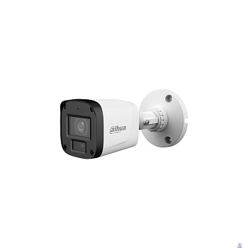 DAHUA DH-HAC-B5E20P-A-0280B Уличная цилиндрическая HDCVI-видеокамера 2Мп; CMOS; 2.8мм; ИК 20м; микрофон; IP67; корпус: пластик