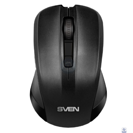 Беспроводная мышь Sven RX-270W чёрная (3+1кл. 800-1600DPI, блист)