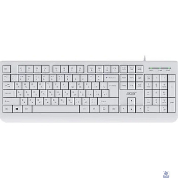 Acer OKW400 white USB Multimedia (ZL.KBDEE.01B) каб.:1.8м Клавиатура проводная 