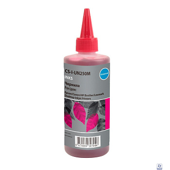Чернила Cactus CS-I-Un250M пурпурный 250мл для HP/Lexmark/Canon/Epson/Brother