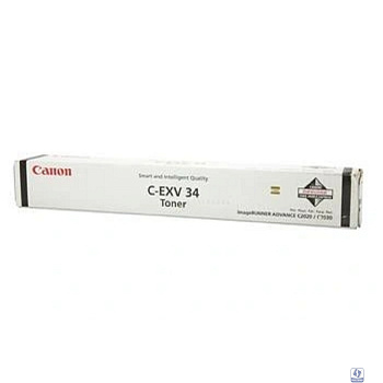 Canon C-EXV34BK 3782B002 Тонер для IR Advance-C2000ser / C2020 / C2025 / C2030, Черный, 23000 стр. (CX)