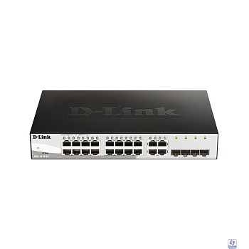D-Link DGS-1210-20/F2A Настраиваемый L2 коммутатор с 16 портами 10/100/1000Base-T и 4 комбо-портами 100/1000Base-T/SFP