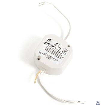 БАСТИОН Моллюск 12-14/1,5 источник питания,12/14В, 1,5А. Сетевой диапазон 90-250В (858)