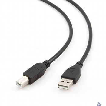 Bion Кабель интерфейсный USB 2.0 AM/BM, 3 м, черный [BXP-CCP-USB2-AMBM-030]