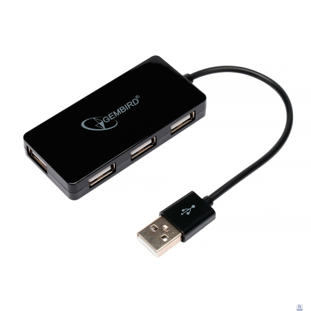 Gembird Концентратор USB 2.0 UHB-U2P4-03, 4 порта, блистер (UHB-U2P4-03)
