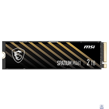Твердотельный накопитель SSD MSI 2TB PCIe 4.0 NVMe M.2 SPATIUM M461 