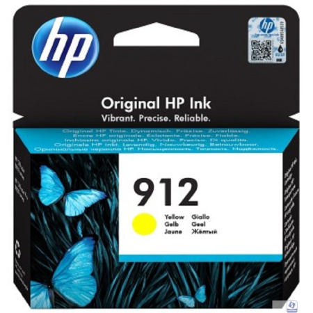 HP 3YL79AE Картридж № 912 струйный желтый (315 стр) 
