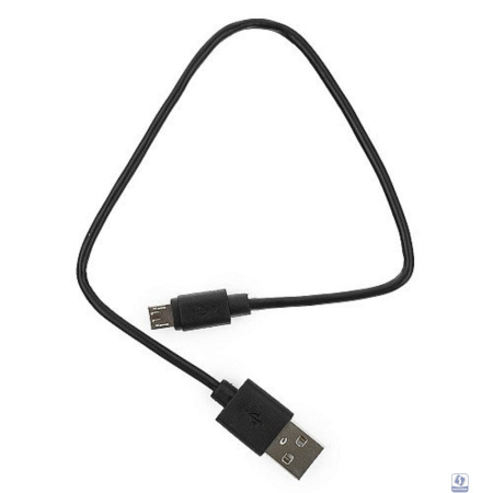 Кабель USB2.0 Гарнизон AM/MicroUSB, медь, 1м, черный, пакет (GCC-mUSB2-AMBM-1M)