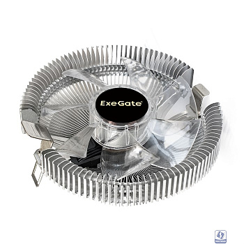 Exegate EX286147RUS Кулер ExeGate Wizard EE91-RED (Al, LGA775/1150/1151/1155/1156/1200/1700/AM2/AM2+/AM3/AM3+/AM4/FM1/FM2/754/939/940, TDP 75W, Fan 90mm, 2200RPM, Hydro bearing, 3pin, 22db, 215г, 