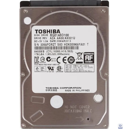 1TB Toshiba (MQ01ABD100) 