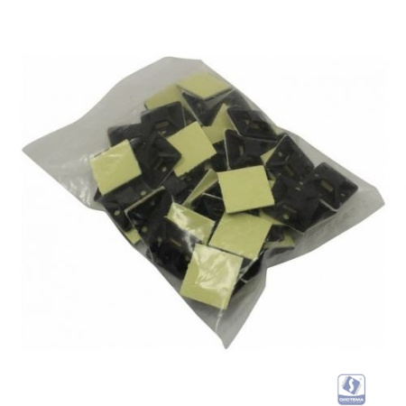5bites Площадка (самокл.) CTM2525-50BK 25ММ / 50ШТ