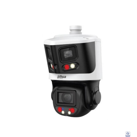 DAHUA DH-SDT3E410-8P-MB-A-PV1-0280 Уличная купольная PTZ IP-видеокамера с панорамным модулем, активным сдерживанием и ИИ 1/2.8" 8Мп CMOS