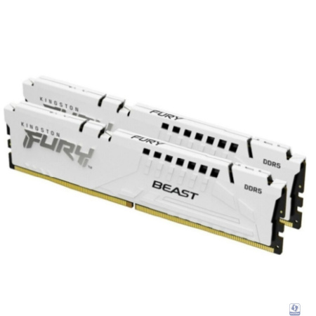Комплект модулей памяти Kingston 64GB DDR5 6000 DIMM CL30 FURY Beast Black XMP Non-ECC Unbuffered DIMM (Kit of 2) 2RX8 30-36-36 1.4V 288-pin 16Gbit 