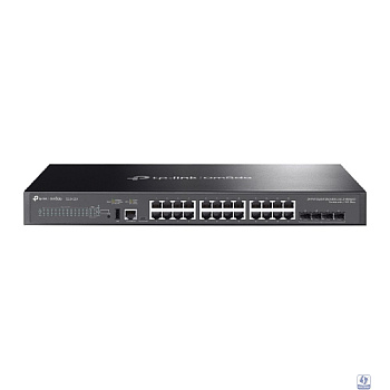 TP-Link SG5428X Omada 24-портовый гигабитный стекируемый управляемый коммутатор уровня L3 с 4 SFP+ слотами 10G
