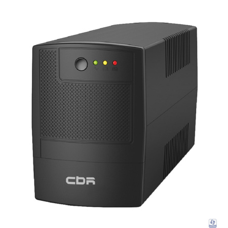 ИБП CBR [UPS-TWP-101J-650] 650VA/390W, Schuko CEE 7 x2 outlets, LED, AVR, SEC, 12V/7Ah