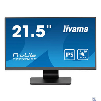 LCD Iiyama 21.5" T2252MSC-B2 TOUCH черный 