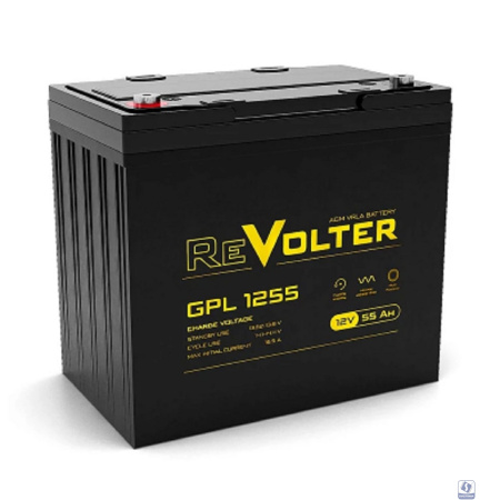 Revolter Аккумулятор GPL 1255 (12B/55Ач)