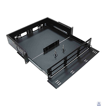 Cabeus ODF-19-6FP-48FC/ST/SC-S-BK-T Кросс оптический стоечный выдвижной, 19, до 48 портов, черный