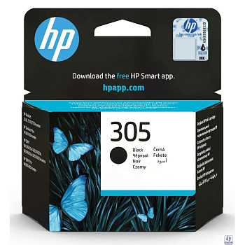 Повреждение упаковки Картридж струйный HP 305 3YM61AE черный (120стр.) (17.9мл) для HP DJ 2320/2710/2720