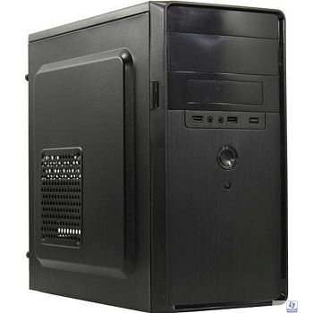 Exegate EX286427RUS Корпус Minitower ExeGate BA-309-500W-8 (mATX, БП AA500 с вент. 8см, 2*USB, HD аудио, черный)