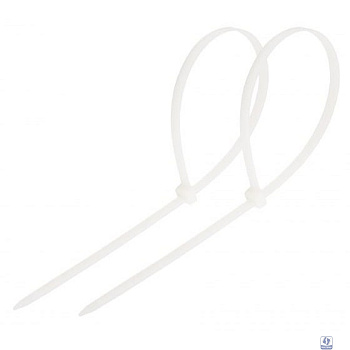 Rexant (07-0250) Хомут nylon 3.6 х 250 мм белый  (уп. 100 шт)