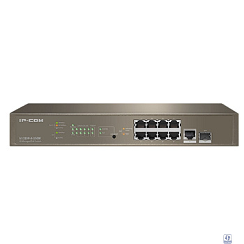 IP-COM G5310P-8-150W L3 Коммутатор PoE управляемый 8-Ports 10/100/1000 Base-T + 1-Port 1000 Base-X SFP  / 8-Ports PoE (PoE бюджет 130W)