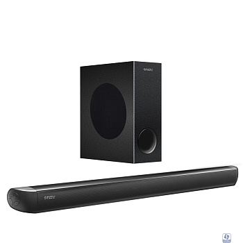 Ginzzu GM-509, Саундбар, 2x25W+50W/HDMI/Optical/BT/LINE IN/USB/ДУ 