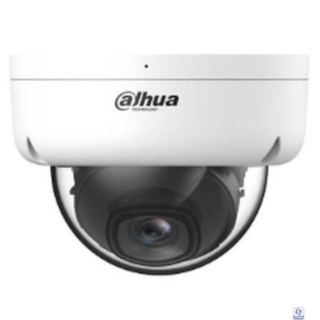 DAHUA DH-IPC-D1E20P-A-0360B Уличная купольная IP-видеокамера 2Мп; 1/3” CMOS; 3.6мм; Smart подсветка; ИК 30м; IP67; обнаружение людей; встроенный микрофон; корпус: пластик
