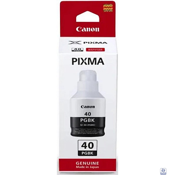 Canon GI-40BK 3385C001 картридж струйный для Canon Pixma G5040/G6040, чёрный, 170 мл.