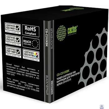 Картридж лазерный Cactus CS-C310XBK 006R04368 черный (8000стр.) для Xerox C310/C315