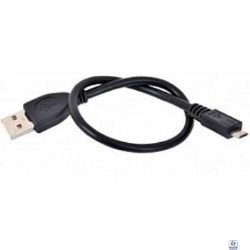 Gembird PRO CCP-mUSB2-AMBM-0,3m USB 2.0 кабель для соед. 0.3м  AM-microBM (5 pin)  экран, черный, пакет 